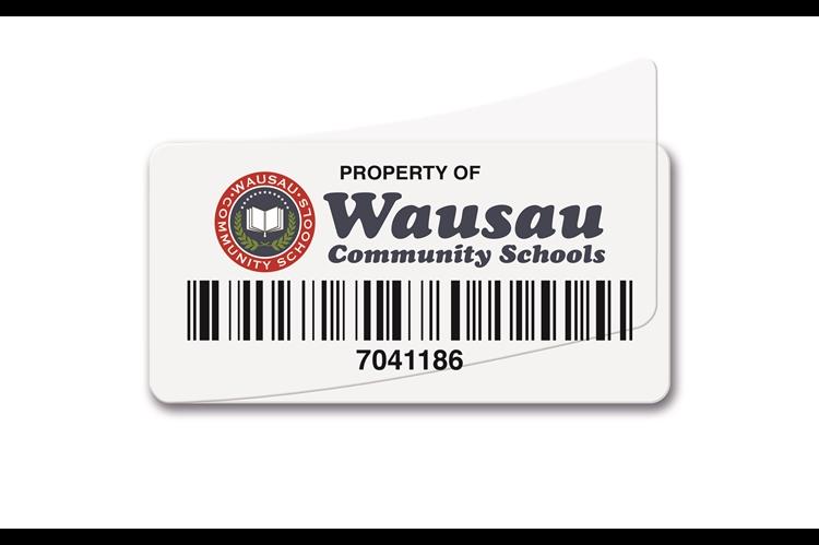 PolyTrac Silver Customized Barcode Asset Tags photo relating to Printable Asset Tags identify PolyTrac Silver Custom made Barcode Asset Tags